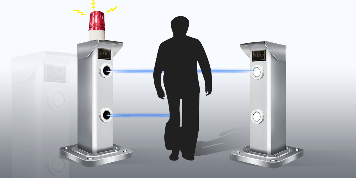 2-beam Laser Intrusion Detector<!-- 2-beam Laser Intrusion Detector