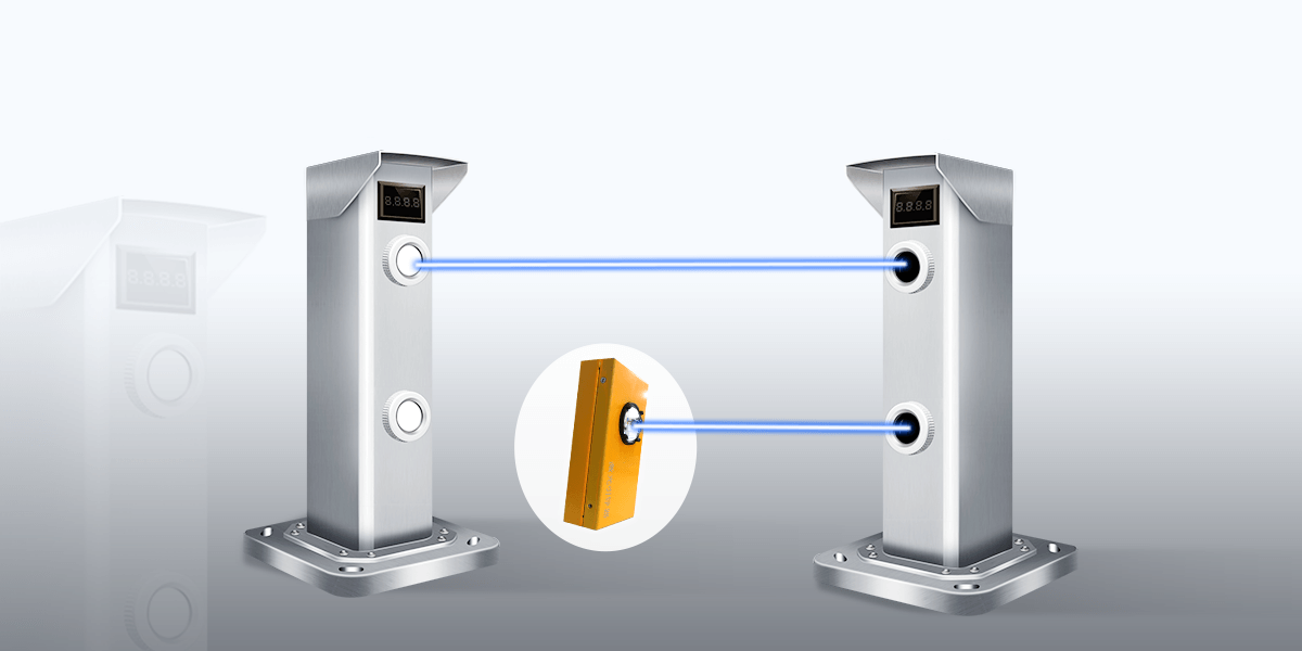 2-beam Laser Intrusion Detector<!-- 2-beam Laser Intrusion Detector<!--