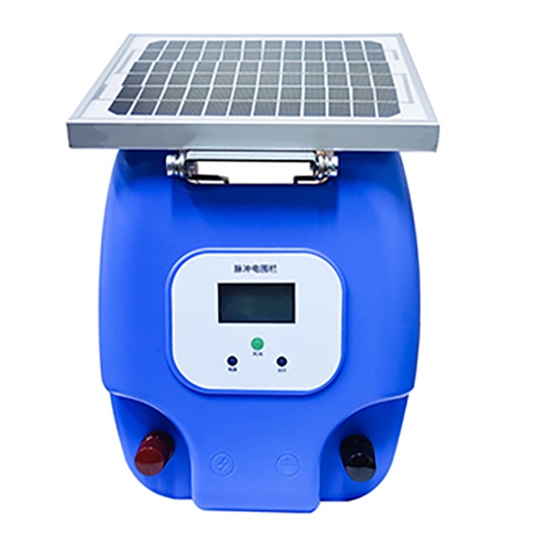 Solar-Powered Livestock Farm Electric Fence Energizer