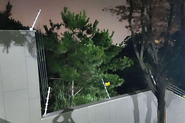 Pulse Electronic Fence Case of a Private Villa in Fengze District, Quanzhou, Fujian