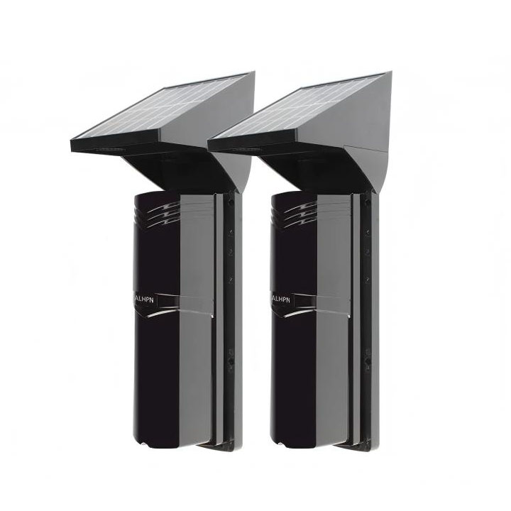 Triple-Beam Solar Wireless Frequency-Hopping Beam Detector